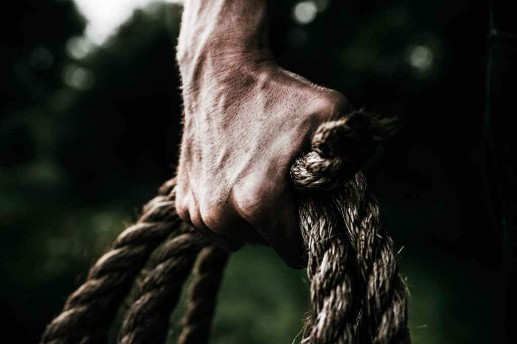 grasp the rope